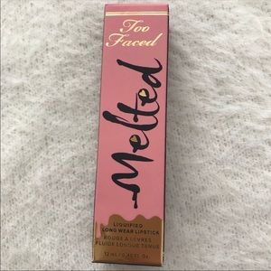 3/$30 Too faced melted liquified lipstick in nude